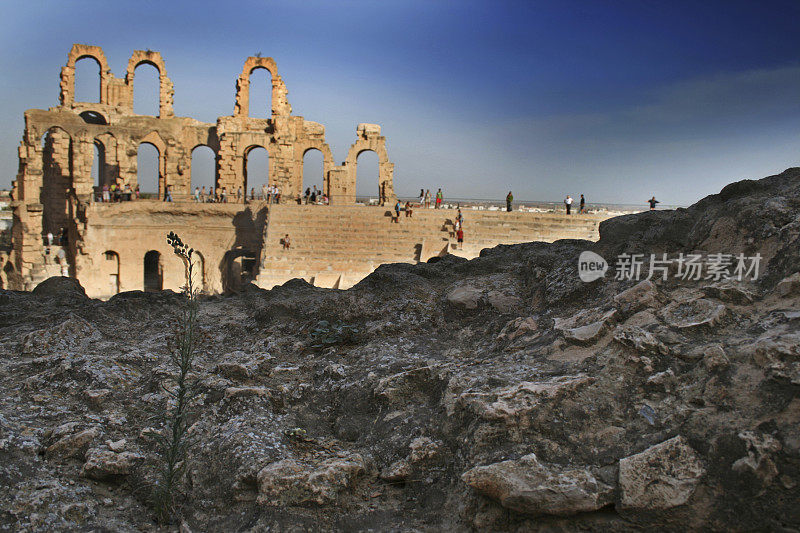 El Jem colosseum，突尼斯